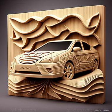 3D модель Toyota Premio (STL)